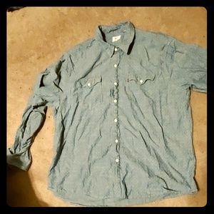 Mens Levi's XL long sleeve button up